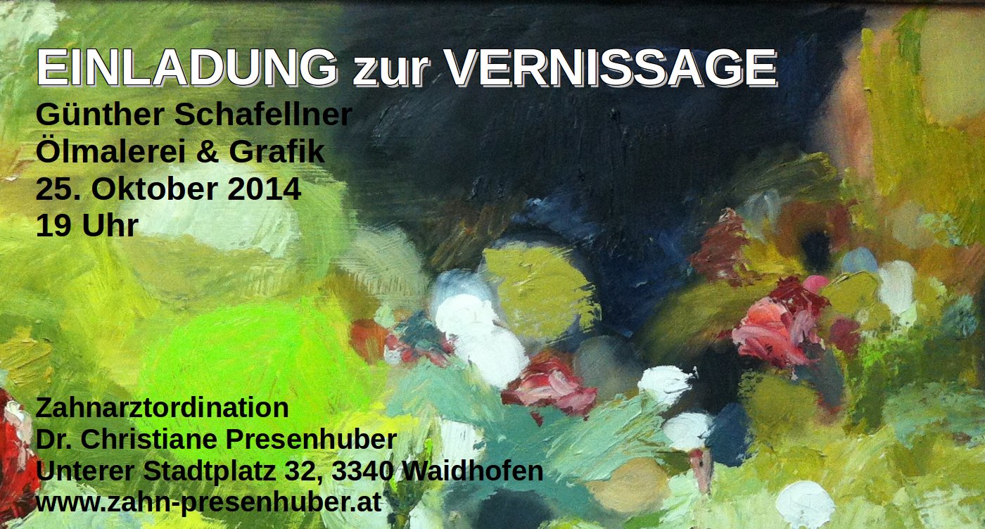 Günther Schafellner - Ölmalerei und Grafik