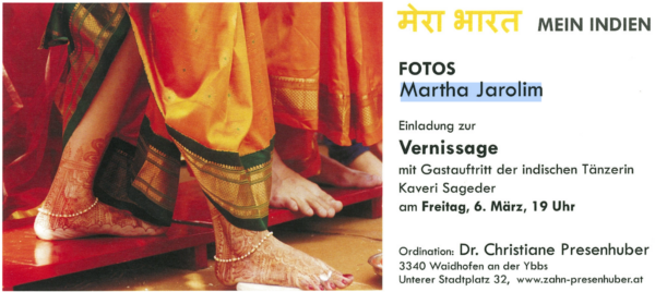 Martha Jarolim - Mein Indien